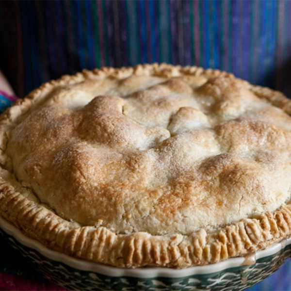 Apple Pie with an Irish Cheddar Crust